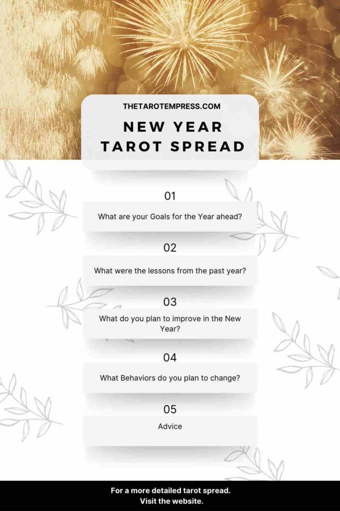 New Year tarot spread