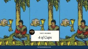 Four of Cups tarot card meaning