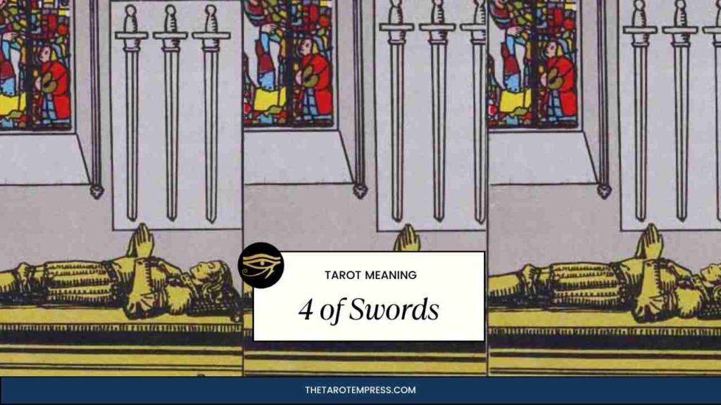 Four of Swords tarot card meaning