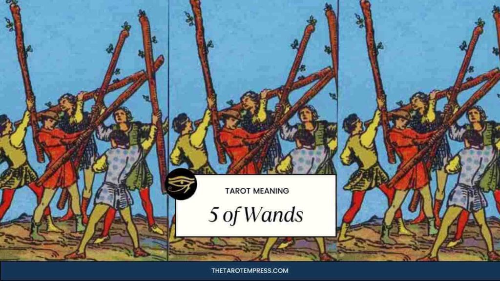 five of wands tarot card meaning