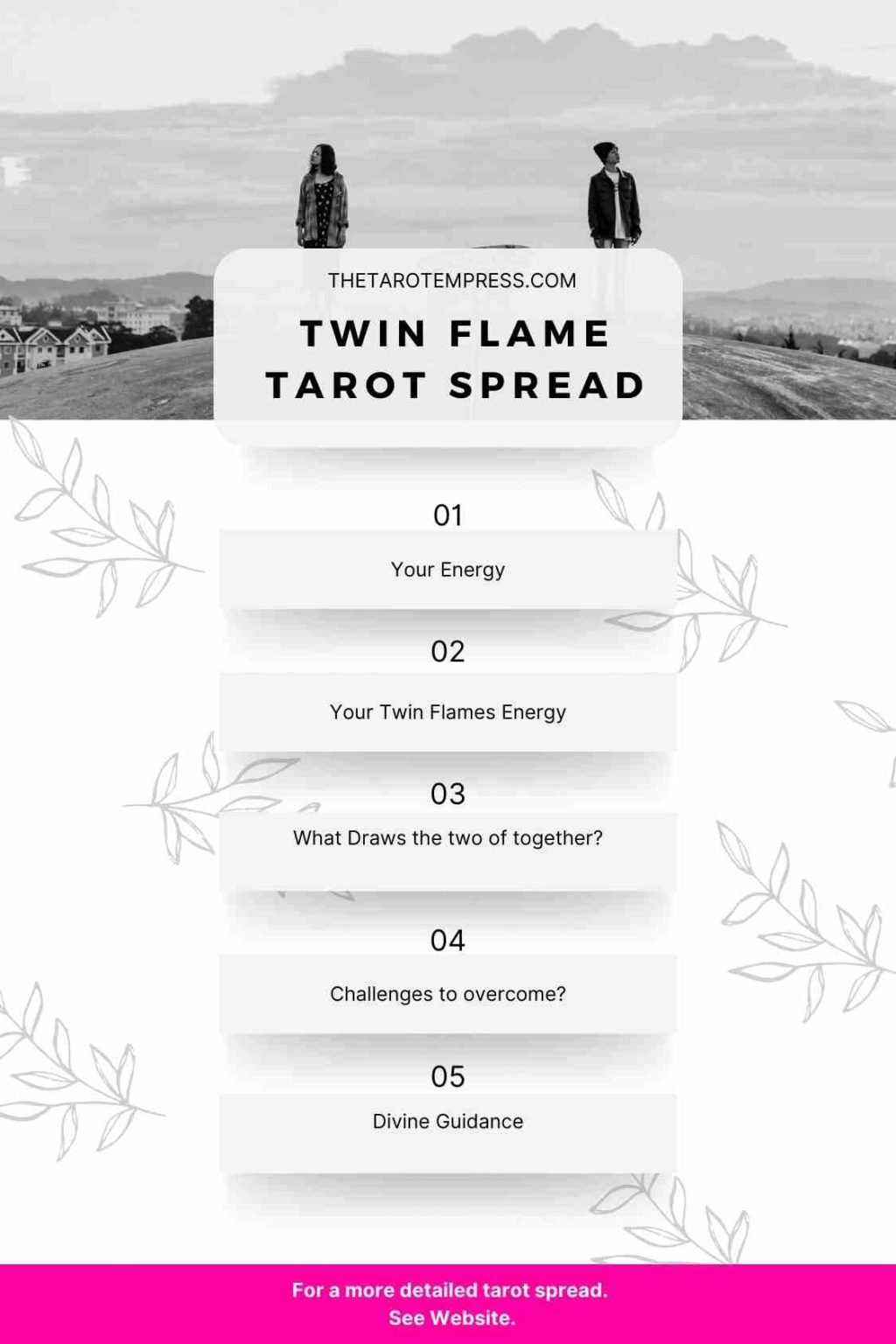 The Twin Flame Tarot Spread + Every Question You Had On Twin Flames ...