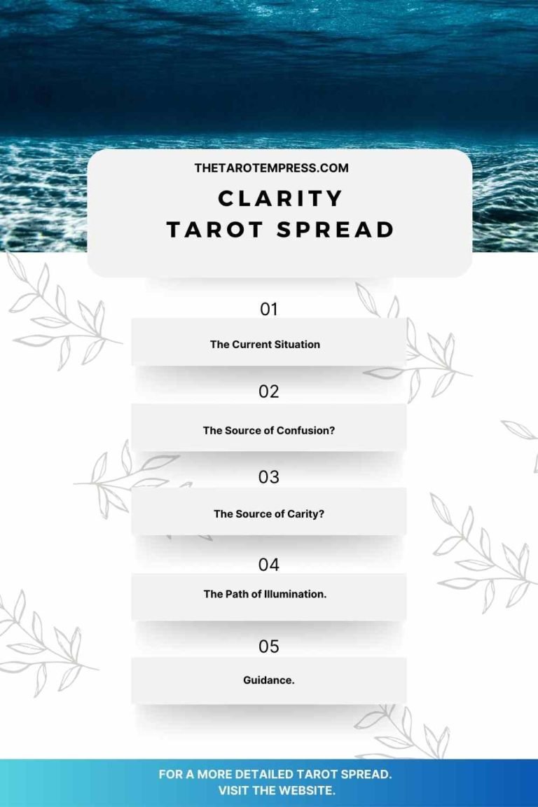 Clarity Tarot Spread | The Tarot Empress